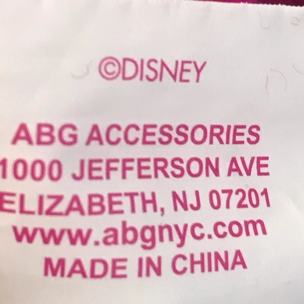 Disney Junior Pink & Black Beanie